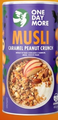 Musli Caramel Penaut Crunch One Day More promocja w One Day More