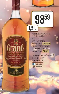 Whisky promocja w Dino