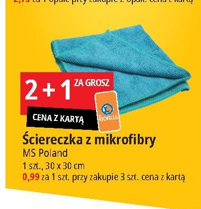 艢ciereczka z mikrofibry MS POLAND promocja