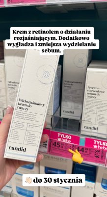 Krem do twarzy wielozadaniowy z retinolem promocja w Hebe