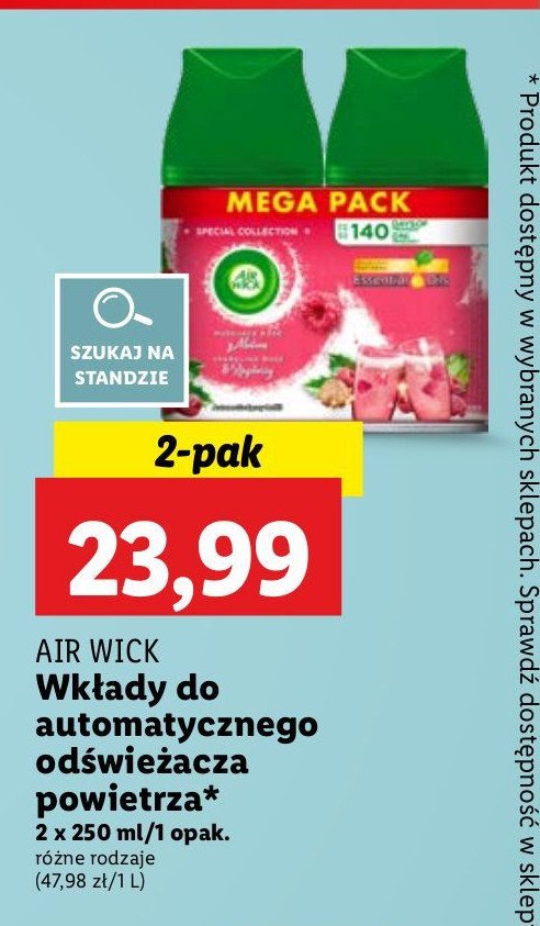 Wkład beach escapes malibu beach & hibiscus Air wick promocja