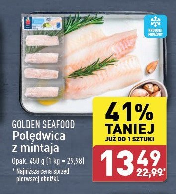 Polędwica z mintaja Golden seafood promocja