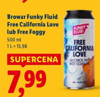 Piwo promocja w Lidl