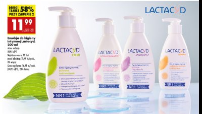 呕el do higieny intymnej z pompk膮 Lactacyd fresh promocja