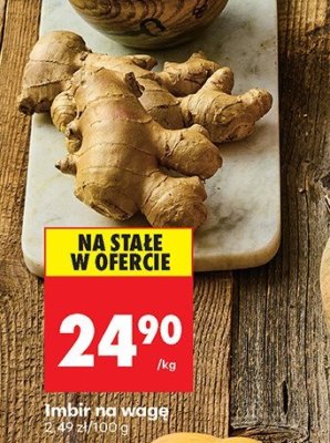 Imbir promocja w Biedronka