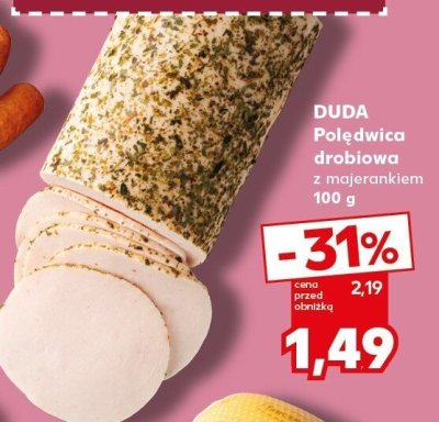 Polędwica drobiowa z majerankiem promocja w Kaufland