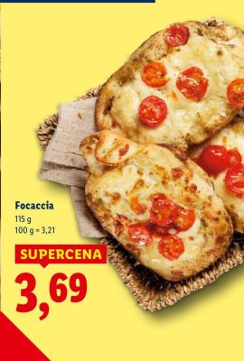 Focaccia promocja w Lidl