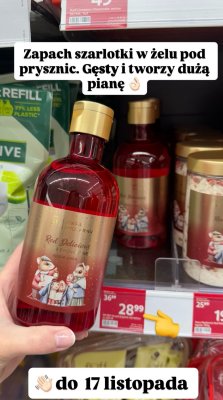 Żel pod prysznic Red Delicious apple cake promocja w Rossmann