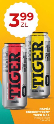 Napój energetyczny Tiger Truskawka 0,5 l promocja w Duży Ben