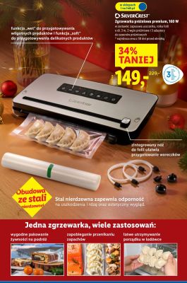 Zgrzewarka próżniowa premium 160 W promocja w Lidl
