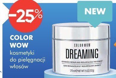 Maska COLOR WOW DREAMING do włosów promocja w Super-Pharm