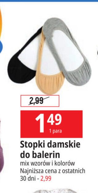 Stopki balerinki damskie promocja