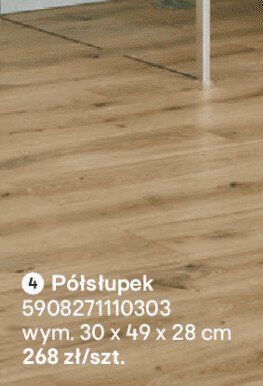 Półsłupek łazienkowy Vika promocja w Castorama