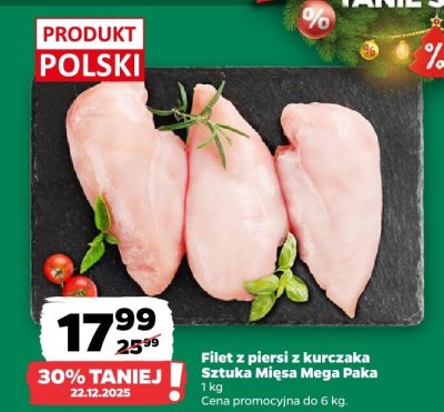 Filet z piersi z kurczaka promocja w Netto