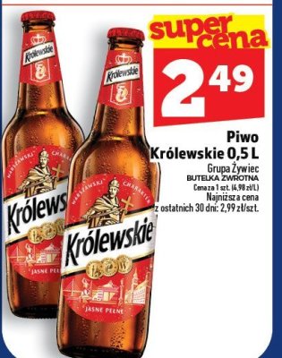 Piwo Królewskie promocja w TOPAZ