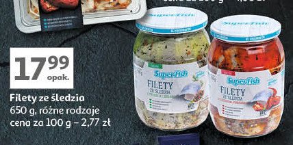 Śledź po polsku z cebulą w oleju Superfish promocja