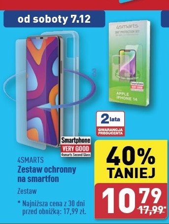 Zestaw ochronny na smartfon 4smarts promocja