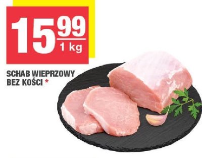 Schab wieprzowy bez kości promocja w SPAR