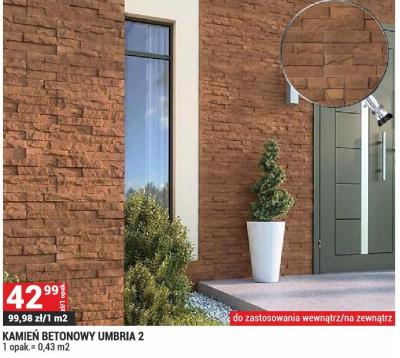 Kamień betonowy UMBRIA 2 promocja w Merkury Market