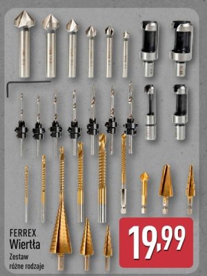 Wiertła promocja w Aldi