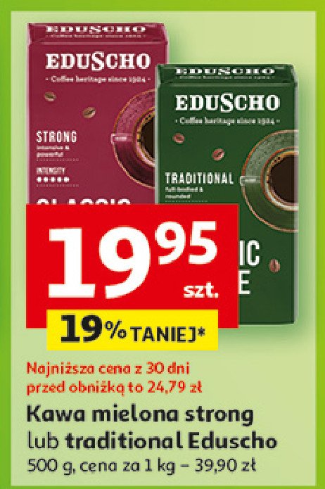 Kawa Eduscho strong promocja