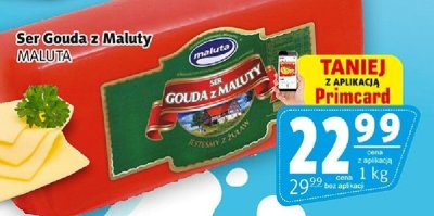 Ser Gouda z Maliuty Maliuta promocja w Prim Market