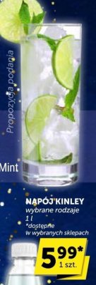 Napój Kinley wybrane rodzaje 1l promocja w ABC