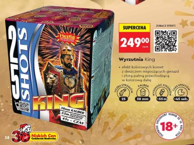 Wyrzutnia King promocja w Biedronka