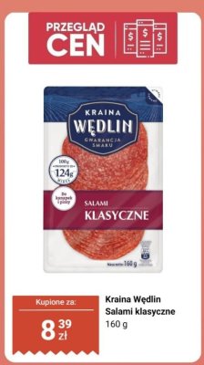 Salami klasyczne promocja w Biedronka