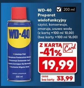 Preparat wielofunkcyjny Wd-40 promocja