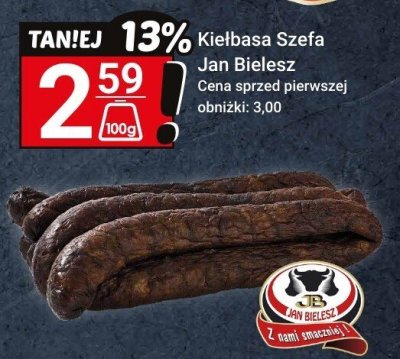 Kiełbasa Szefa Jan Bielesz promocja w Hitpol