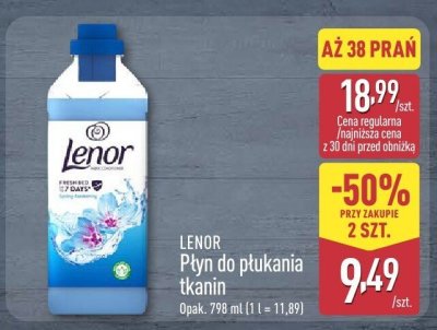 Płyn do płukania tkanin promocja w Aldi