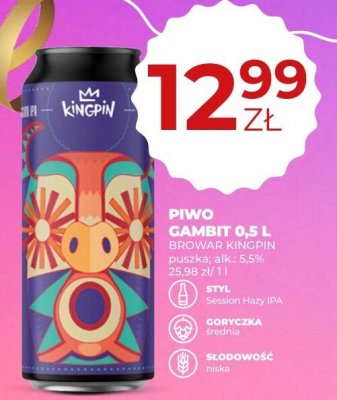 Piwo promocja w Duży Ben