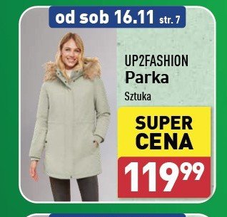 Kurtka parka damska Up2fashion promocja