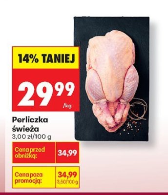 Perliczka świeża promocja w Biedronka