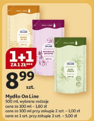 Mydło On Line promocja w Auchan