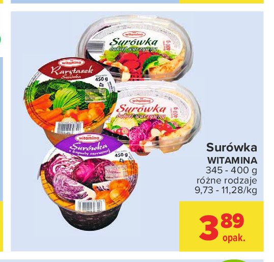 Bukiet warzywny Witamina promocja