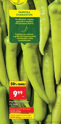 Papryka Charleston promocja w Biedronka