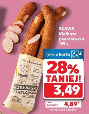 Kiełbasa promocja w Kaufland