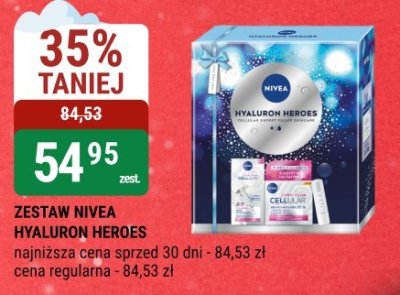 Zestaw Nivea Hyaluron Heroes promocja w bi1