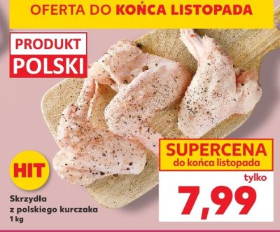 Skrzydła z polskiego kurczaka promocja w Kaufland