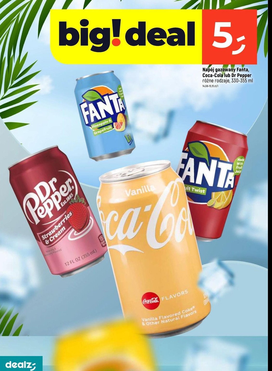 Napój Coca-cola vanilla promocja