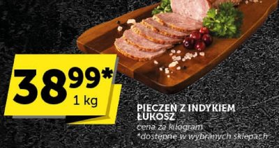 Pieczeń z indykiem Łukosz promocja w Groszek
