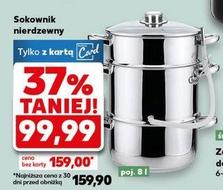 Sokownik nierdzewny promocja w Kaufland