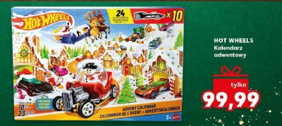 Kalendarz adwentowy HOT WHEELS promocja w Kaufland