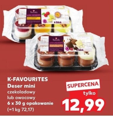 Deser mini czekoladowy promocja w Kaufland