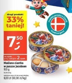 Ciastka Matilde w puszce Jacobsen promocja w Dealz