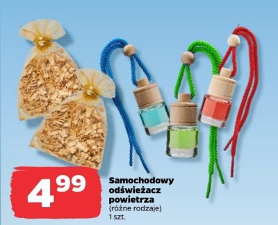 Samochodowy odświeżacz powietrza różne rodzaje promocja w Netto