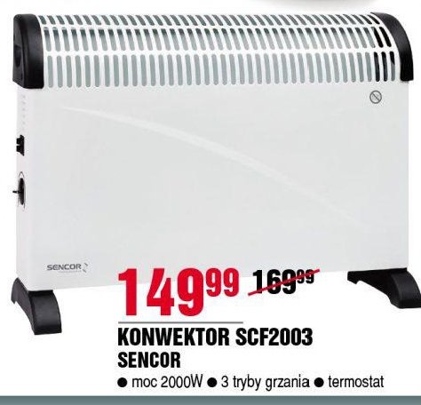 Konwektor scf2003 Sencor promocja