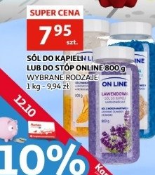 Sól do kąpieli morska On line promocja